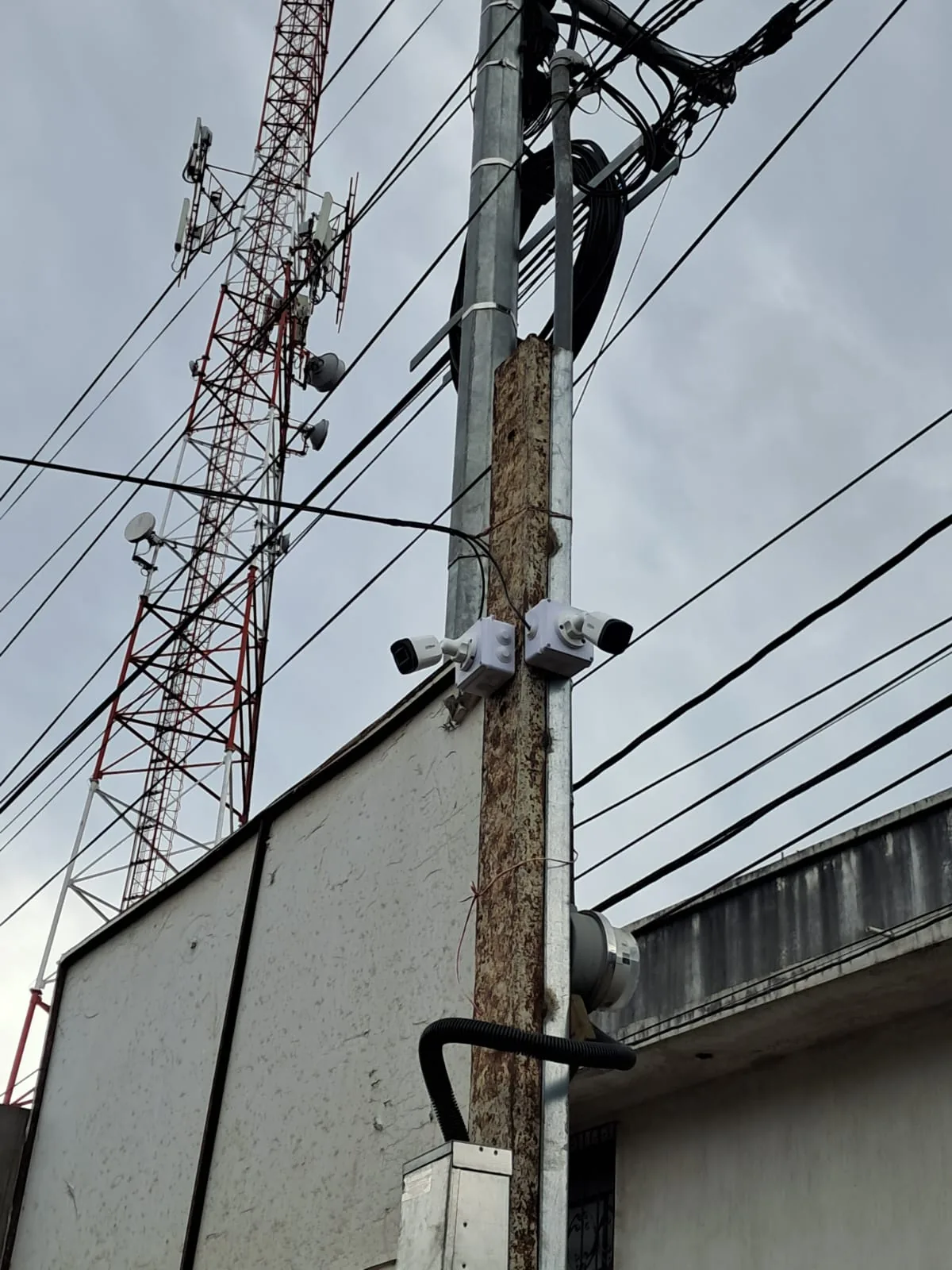 CCTV perimetral empresarial