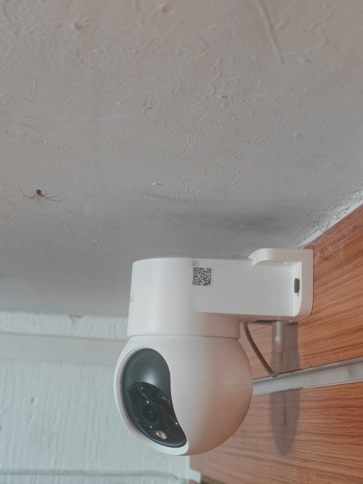 Cámara inteligente instalada