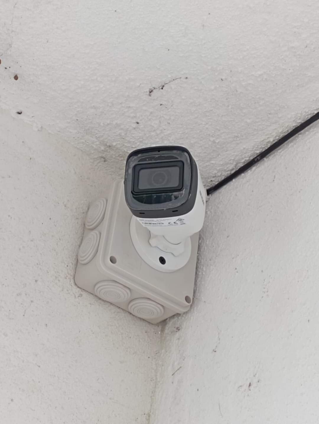 Detalle de cámara de seguridad