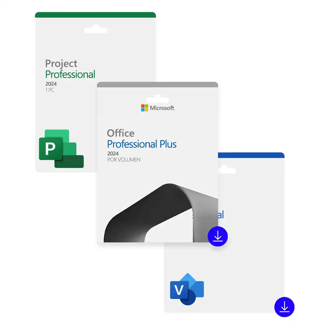 Combo Office 2024 + Project + Visio